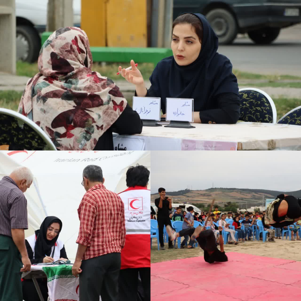 پویش «یاریگر هم باشیم» در محله انجیراب گرگان برگزار شد