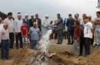 برخورداری اهالی روستای قورچای آزادشهر از نعمت آب شرب