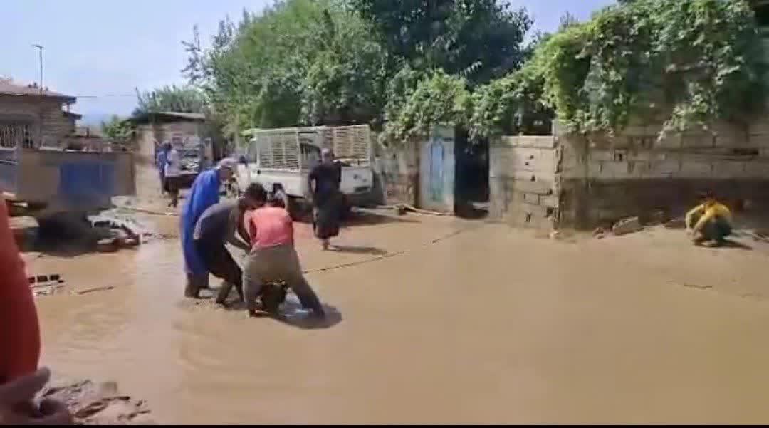 مردم سیل زده «قورچای» نیازمند یاری مردم و گروه های جهادی