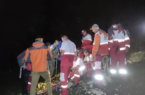 نجات یک زن سقوط کرده از مسیر کوهستانی قلعه ماران