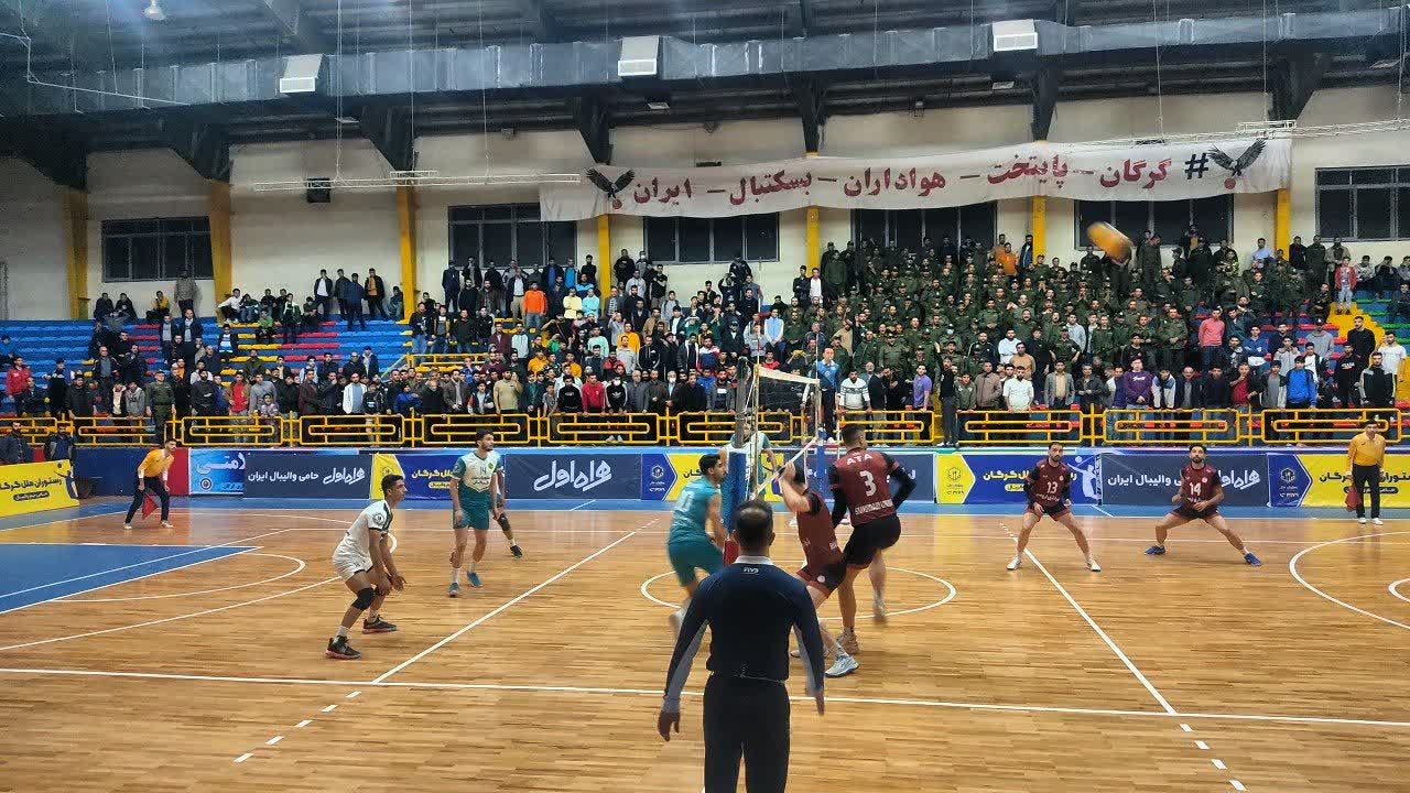 لیگ برتر والیبال/ پاس گرگان مقابل شهرداری ارومیه به پیروزی رسید