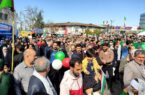 راهپیمایی ۲۲ بهمن در گلستان آغاز شد