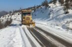 بارش برف در محورهای کوهستانی گلستان/ لغزندگی و کاهش دید افقی رانندگان در این محورها