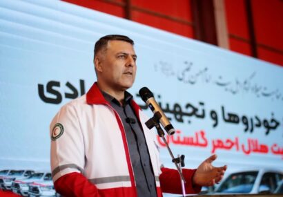 افزایش توان امدادی هلال‌احمر گلستان با الحاق ۱۷ خودروی امدادی و تجهیزات نوین