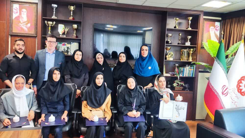 تجلیل از قهرمانان ورزشی بهزیستی گلستان در مسابقات کشوری