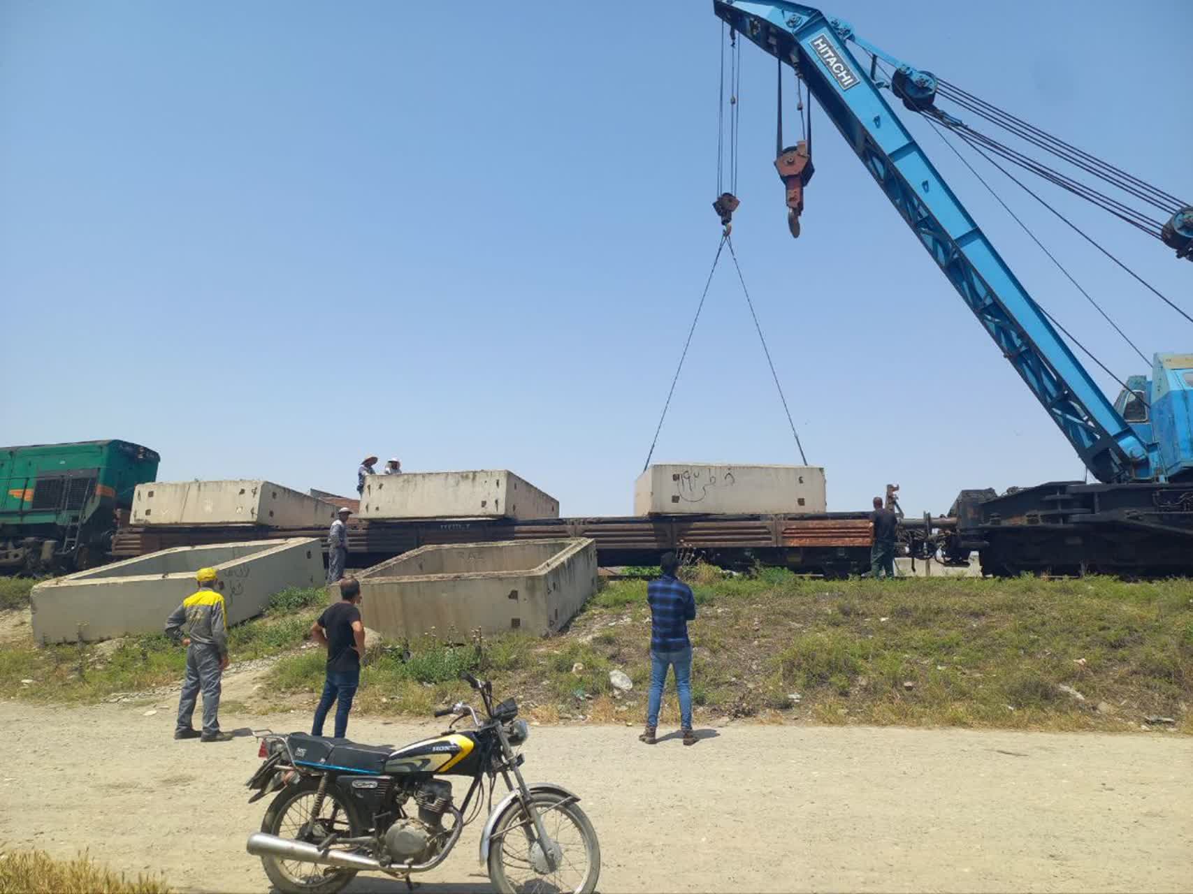 آغاز  عملیات زیرگذر عابر پیاده در روستای زنگیان گرگان