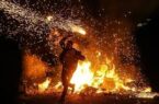 گزارش ۲۶ مورد حادثه به آتش نشانی گرگان در چهارشنبه سوری